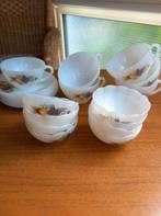 6 stuks soepkommen met schotel en 6 kleine schaaltjes, Huis en Inrichting, Keuken | Servies, Ophalen, Overige stijlen, Kop(pen) en/of Schotel(s)