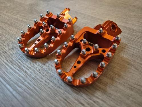 Voetsteunen voetsteps KTM Beta Husqvarna MX Oranje, Motoren, Tuning en Styling, Ophalen of Verzenden