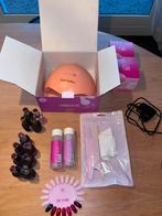 Pink gellac starterset premium xl, Ophalen of Verzenden, Zo goed als nieuw, Overige kleuren, Handen en Nagels