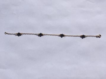 Bracelet or 18 carats et perles de Tahiti 8 mm - 18 cm beschikbaar voor biedingen