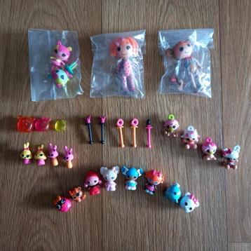 Lalaloopsy poppetjes-hangertjes-kralen en haarspeldjes. beschikbaar voor biedingen