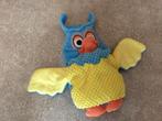Meneer de Uil Fabeltjeskrant handpop. Rubinstein 2019 22 cm, Kinderen en Baby's, Speelgoed | Knuffels en Pluche, Ophalen of Verzenden