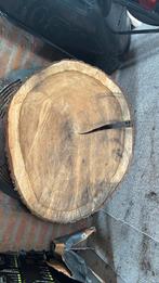 Eiken boomstam schijf, 84 x 15 cm, Minder dan 25 mm, Ophalen of Verzenden, Zo goed als nieuw, Plank