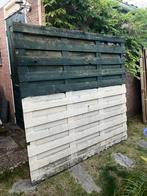 Gratis Schutting 2 panelen 180 x 180, Ophalen, Gebruikt, Hout, Minder dan 3 meter