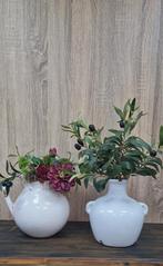 Stoer setje zijdebloemen kunstbloemen, ., Nieuw, Ophalen of Verzenden, .