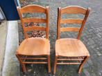 2 grenen stoelen gratis, Ophalen