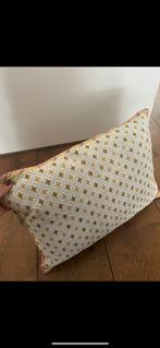 Kussen sissy boy jacquard patroon geel oranje, Huis en Inrichting, Woonaccessoires | Kussens, Ophalen of Verzenden, Zo goed als nieuw