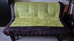Bedbank / slaapbank, 2 persoons, Huis en Inrichting, Slaapkamer | Slaapbanken, Ophalen, Tweepersoons, Groen, 200 cm