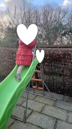 Speelhuisje en glijbaan, Ophalen, Gebruikt, Kunststof