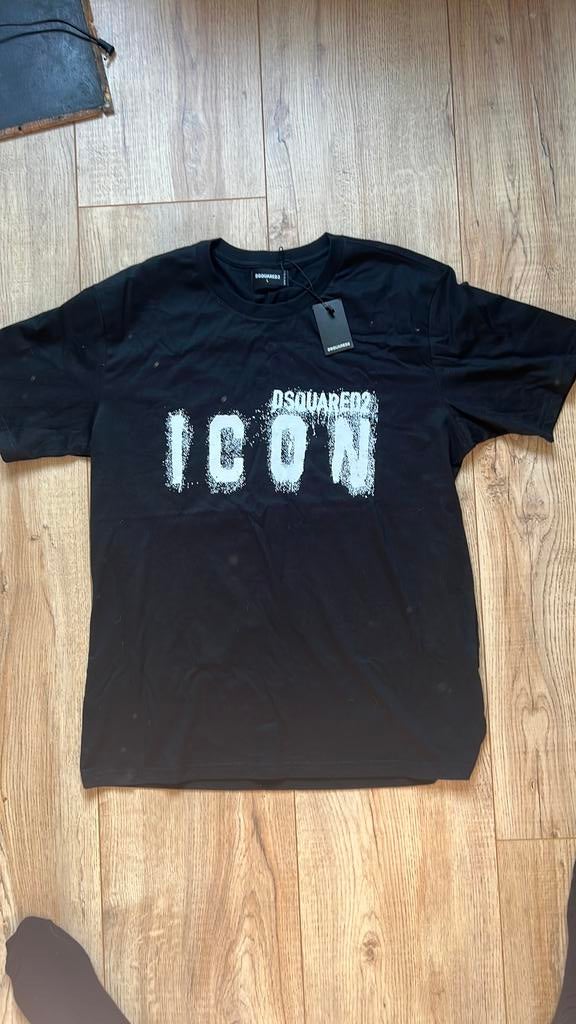 Dsquared2 t-shirt zwart, Ophalen of Verzenden, Nieuw, Maat 48/50 (M), Zwart