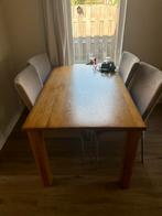 Eettafel (met of zonder stoelen), Ophalen, Zo goed als nieuw, 4 tot 6 stoelen
