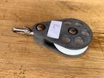 Barton 1 schijfs 63 mm gelagerd met wartel, Ophalen of Verzenden, Gebruikt, Lijn of Blok