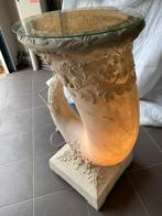 Hoorn des overvloed met verlichting en glasplaat, Ophalen, Zo goed als nieuw