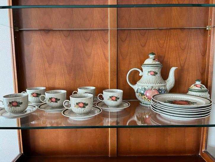 Winterling Marktleuten Ontbijt Servies 6 Persoons, Huis en Inrichting, Keuken | Servies, Zo goed als nieuw, Compleet servies, Overige stijlen