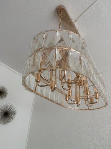 eettafel lamp goud hotel chique beschikbaar voor biedingen