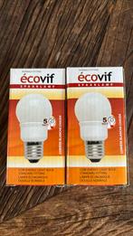 2 Écovif spaar lampen 5 watt—25 watt, Ophalen of Verzenden, Zo goed als nieuw