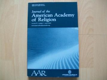 Journal of the American Academy of Religion - March 2010 beschikbaar voor biedingen