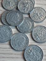 Zilveren guldens en rijksdaalders, Postzegels en Munten, Munten | Nederland, Koningin Juliana, Zilver, Ophalen of Verzenden, Losse munt