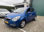 Opel Agila /Airco!, Euro 5, Stof, Gebruikt, Blauw