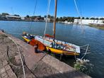 Lelieschouw 6meter staal met honda buitenboordmotor, Watersport en Boten, Ophalen, Gebruikt, Staal, Benzine