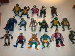 Vintage TMNT turtles Actiefiguren Set, Ophalen of Verzenden, Gebruikt