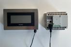 Panasonic PLC CPU logic controller inclusief HMI display, Ophalen of Verzenden, Zo goed als nieuw