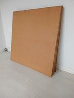 8 hardboard platen 1,25x1,25x0,01, Verzenden, Overige materialen, Minder dan 20 mm