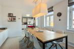 grote eiken eettafel met metalen frame 240x100cm 6-8 persoon, Ophalen, Gebruikt, 200 cm of meer, 50 tot 100 cm