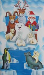 voor het kind - pop-up kaart - Kerstpool, Verzamelen, Ansichtkaarten | Themakaarten, Verzenden, 1980 tot heden, Gelopen, Overige thema's