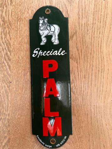 Zwaar geëmailleerd Palm bordje - Zo goed als nieuw! beschikbaar voor biedingen