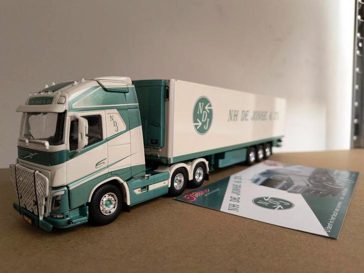 Tekno Volvo NH De Jonge, Hobby en Vrije tijd, Modelauto's | 1:50, Zo goed als nieuw, Bus of Vrachtwagen, Tekno, Ophalen of Verzenden
