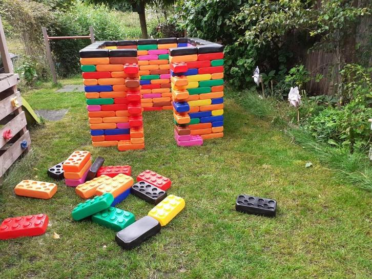 XL speelblokken (ESDA) te HUUR!, Hobby en Vrije tijd, Feestartikelen | Verhuur, Gebruikt, Overige, Ophalen