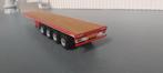 Platte open trailer wsi, Hobby en Vrije tijd, Modelauto's | 1:50, Ophalen of Verzenden, Zo goed als nieuw, Bus of Vrachtwagen