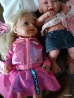 Baby Born zus + kleertjes, Ophalen of Verzenden, Zo goed als nieuw, Babypop