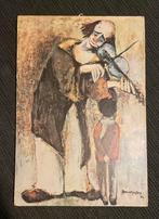 Print op houten plaat Clown met kind Rosy Fernandez-Diaz, Ophalen of Verzenden