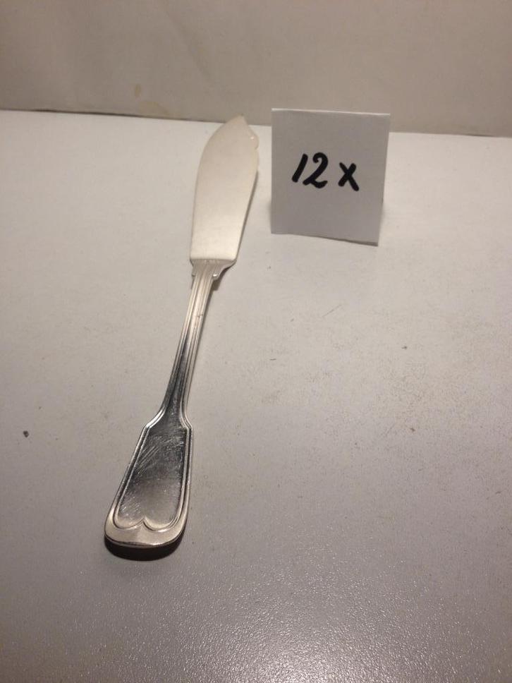 57 stuks verzilverd bestek antiek, Antiek en Kunst, Antiek | Bestek, Verzenden