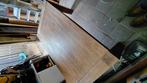 Mooie doorleefde houten tafel, Ophalen, Gebruikt, 50 tot 100 cm, Vijf personen of meer
