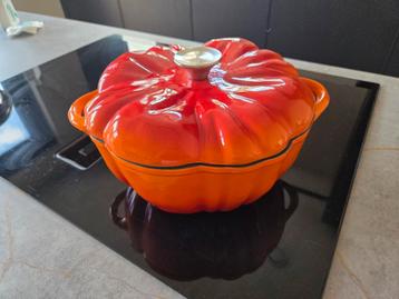 Gietijzeren Pompoen Pan - Herfst in de Keuken! beschikbaar voor biedingen