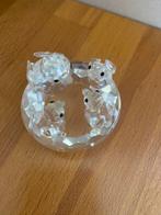 Swarovski Eend met kleintjes op voetstuk, Verzamelen, Swarovski, Ophalen of Verzenden, Zo goed als nieuw, Figuurtje