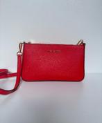 MICHAEL KORS Rood leer crossbody schouder tas bag, Ophalen of Verzenden, Zo goed als nieuw, Rood, Schoudertasje
