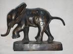Bronzen olifantje, Antiek en Kunst, Antiek | Koper en Brons, Ophalen of Verzenden