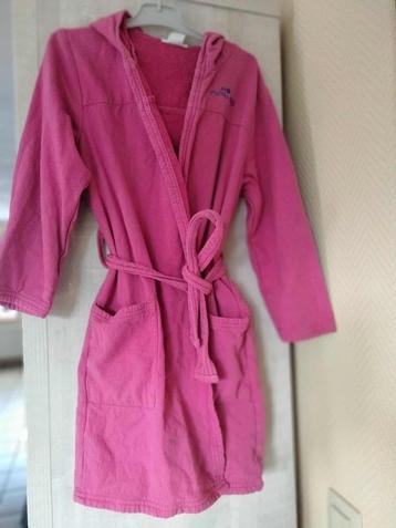 badjas / kamerjas / Peignoir maat 128 roze beschikbaar voor biedingen
