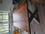 Boomstamtafel, Huis en Inrichting, Ophalen, Teakhout, 200 cm of meer, 50 tot 100 cm