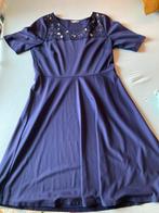 Donkerblauwe Marks & Spencer jurk, maat 42/44, Blauw, Maat 42/44 (L), Ophalen of Verzenden, Zo goed als nieuw