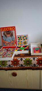 Spellenpakket: Electro, Jumbo Mosaic, Puzzlino, Ophalen, 10 tot 50 stukjes, Gebruikt, 4 tot 6 jaar