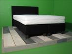 Twijfelaar BOXSPRING extra lang 120 x 220 met 18% korting, Www.iboxz.nl, Verzenden, Zwart, Twijfelaar extra lang 120 x 220 snelle levering