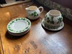 Bordallo pinheiro servies, Gebruikt, Ophalen of Verzenden, Overige stijlen, Kop(pen) en/of Schotel(s)