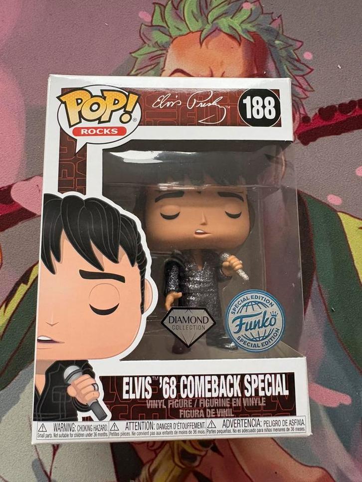 Funko Pop! Elvis Presley – ’68 Comeback Special 188, Verzamelen, Poppetjes en Figuurtjes, Ophalen of Verzenden