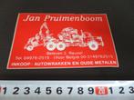 sticker reusel jan pruimenboom autowrakken strip 2CV golf, Ophalen, Zo goed als nieuw, Bedrijf of Vereniging