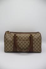 Gucci Boston Web Sherry, Ophalen of Verzenden, Zo goed als nieuw, Beige, Handtas